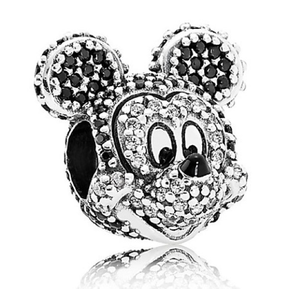 Authentic Pandora Limited Edition Disney Mickey Mouse Pave Charm - Picture 3 of 3
